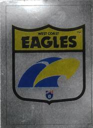 1990 Select AFL Stickers #234 West Coast Eagles Front